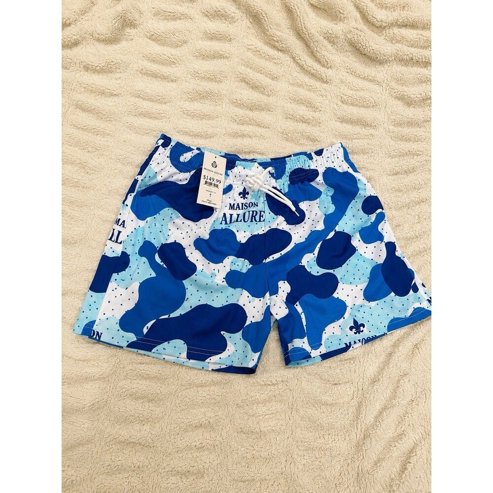 Maison Allure Designer Mesh Shorts - Men’s Large